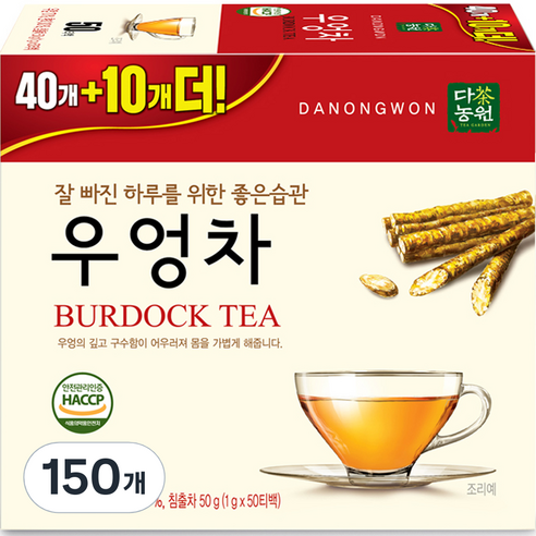 다농원 우엉차, 1g, 150개