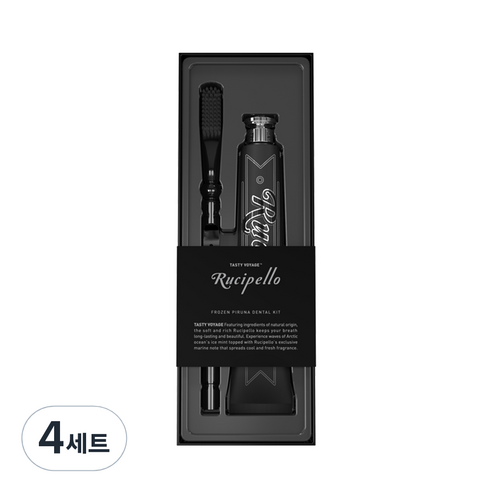 루치펠로 브라이트닝케어 프로즌 피루나 덴탈키트, 4세트