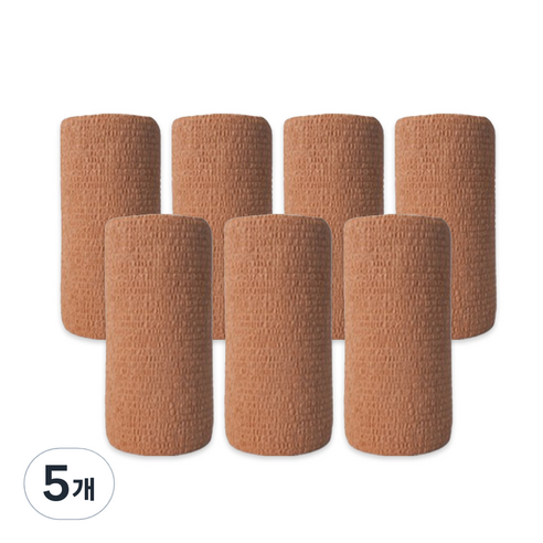 밴드골드 코바 자가점착 압박붕대 10cm, 7개입, 5개