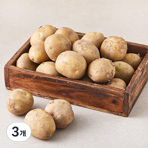 국내산 감자(햇), 3kg, 3개
