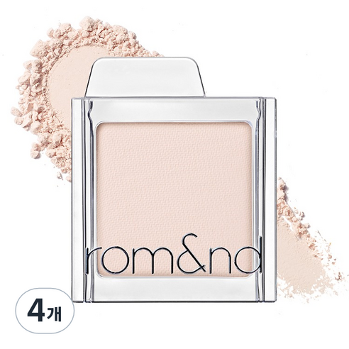 롬앤 슬라이드 인 싱글 아이섀도, 4개, M01 웜 볼류머