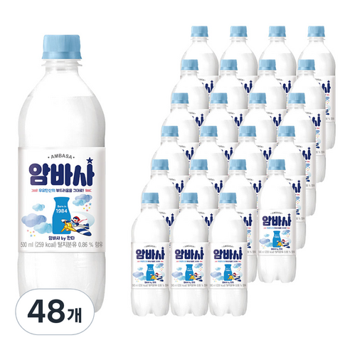 암바사 by 환타, 500ml, 48개