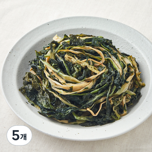 국내산 몸에 나물 데친 시래기, 1kg, 5개
