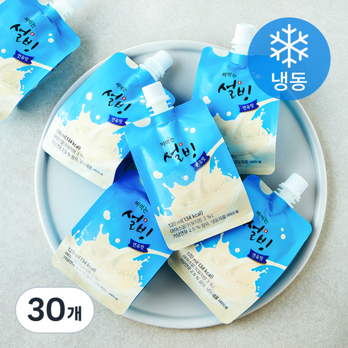 설빙 짜먹는 연유맛 (냉동), 1개입, 30개