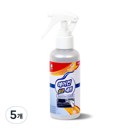 차량용 에어컨 필터 세정제, 5개, 150ml