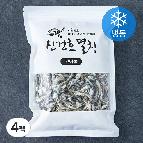 신건호멸치 조림 안주용 고추장멸치 (냉동), 300g, 4팩