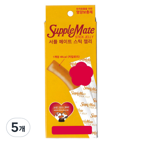 서플메이트 EARTH 젤리 15g x 5p, 5개, 면역증강, 면역력 강화