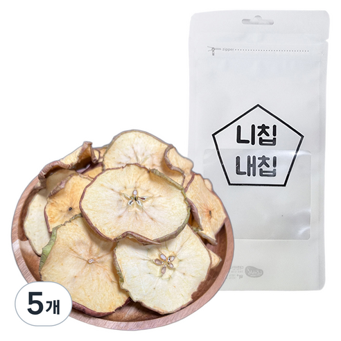 니칩내칩 건조 사과, 20g, 5개