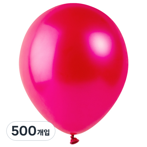 파티팡 풍선 라운드 30cm, 펄 푸치샤, 500개입
