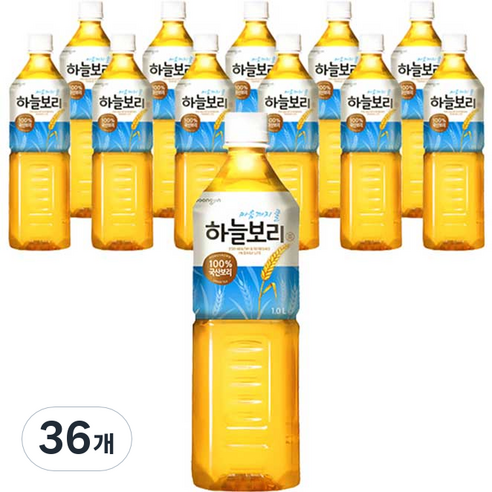 웅진 하늘보리, 1L, 36개