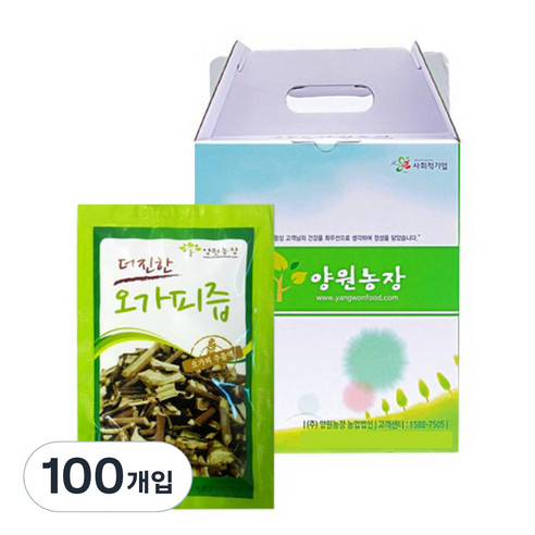 양원농장 더진한오가피즙, 100개, 80ml
