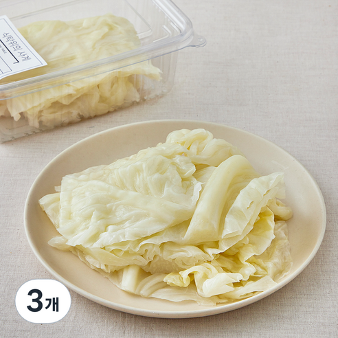 식탁위의사계 양배추찜, 300g, 3개