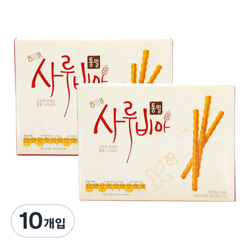 해태제과 사루비아, 180g, 10개