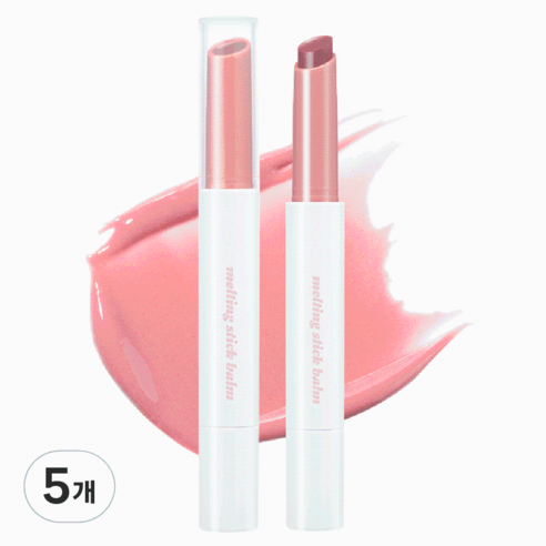 머지 모어 샤인 멜팅 스틱 밤, MS01 샤인 터치, 2g, 5개