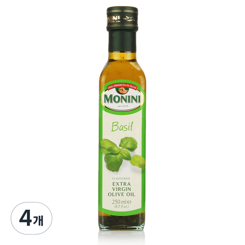 모니니 엑스트라버진 올리브오일 로즈마리향, 250ml, 4개