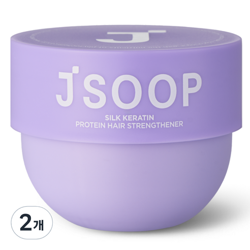 제이숲 실크 케라틴 단백질 모발 강화 헤어팩, 150ml, 2개