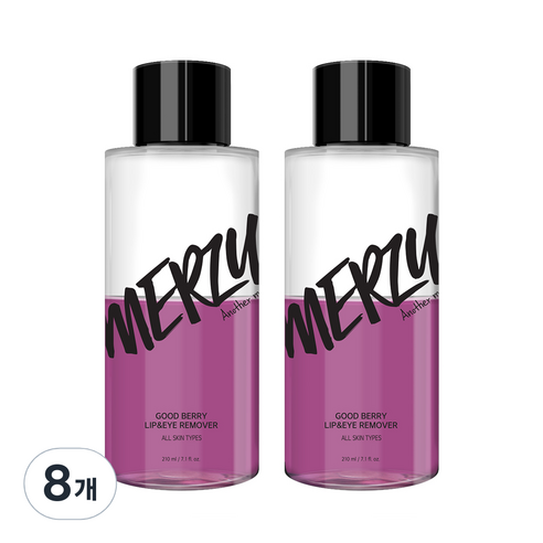 머지 굿 베리 립 앤 아이 리무버, 8개, 210ml