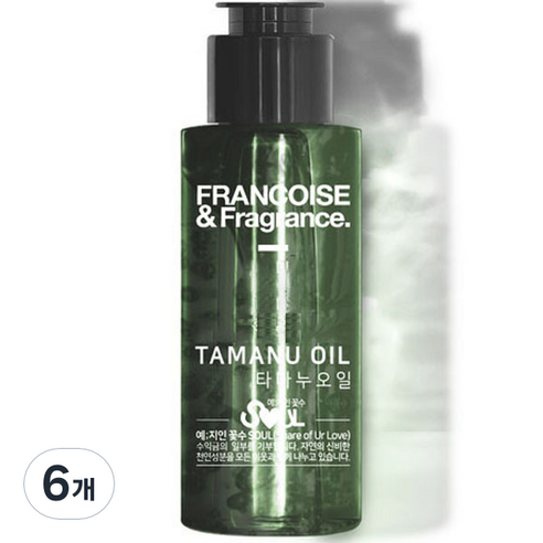 프랑스와즈 타마누 오일 비정제, 50ml, 6개