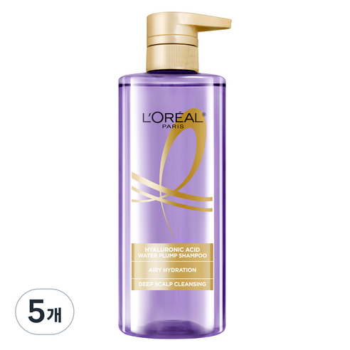 로레알파리 대용량 히알루론산 두피 샴푸 플로럴향, 660ml, 5개