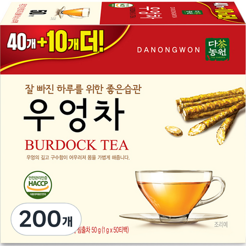 다농원 우엉차, 1g, 50개입, 4개