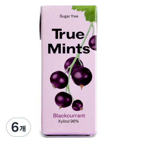 트루민트 캔디 블랙커런트, 13g, 6개