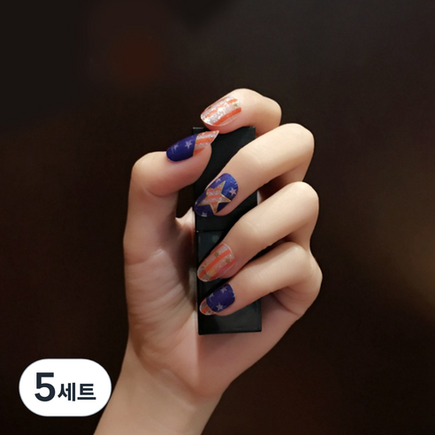 이엘피코리아 이코 네일스티커 QB337, 5세트