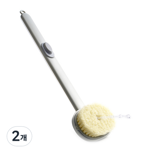 생활의신 버블 딥클린 샤워 바디 브러쉬, 혼합색상, 2개, 1개입