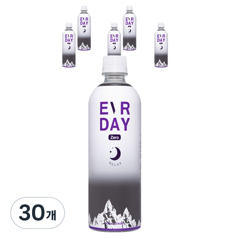 에버데이 제로 릴렉스 이온음료, 500ml, 30개
