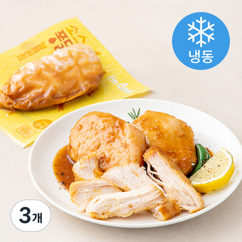 아임닭 소스퐁닭 참깨된장 (냉동), 100g, 3개