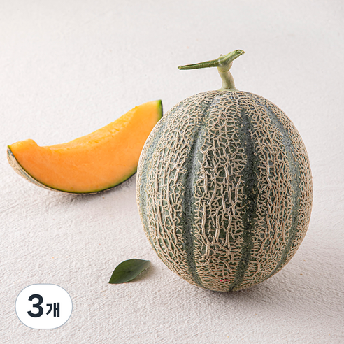 곰곰 칸탈로프 멜론, 1.2kg, 3개