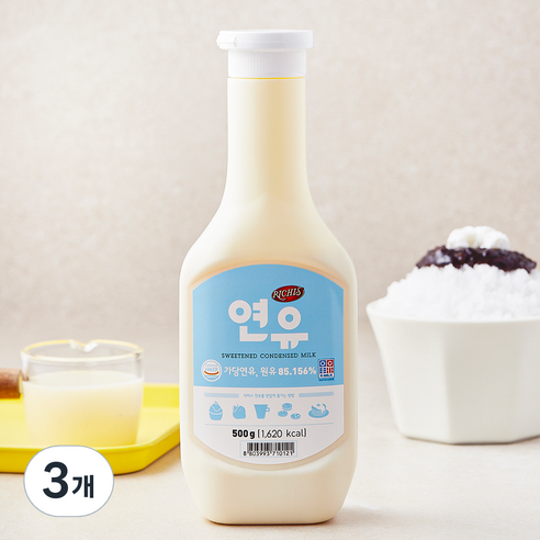 리치스 동서 연유, 500g, 3개