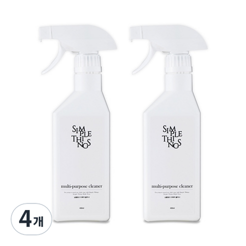 심플띵즈 다목적클리너, 400ml, 4개