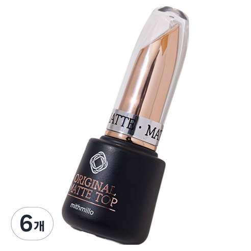 미스밀로 오리지널 스케치 매트탑 젤, 10g, 6개