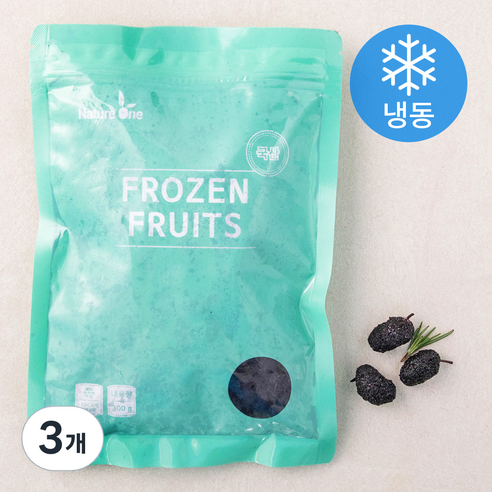 국산 오디 (냉동), 300g, 3개