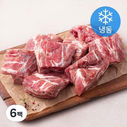 6다이닝 돈목뼈 (냉동), 6팩, 2kg