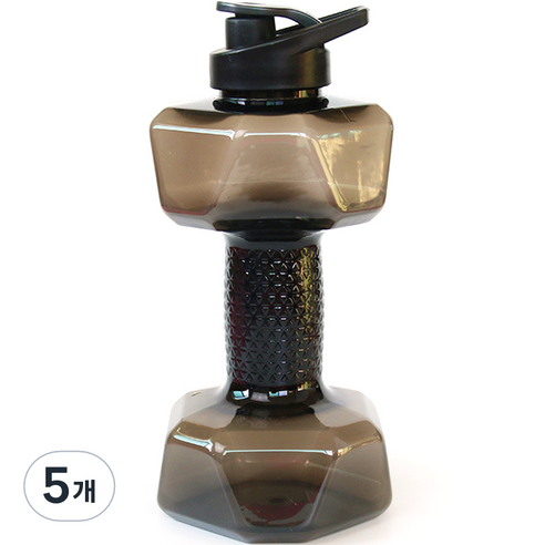 순잠 무게조절 물아령 워터 덤벨 1500ml 블랙, 5개