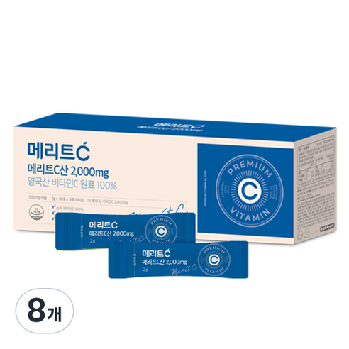 휴온스 메리트C 메리트C산 비타민 2000mg 90p, 8개, 180g