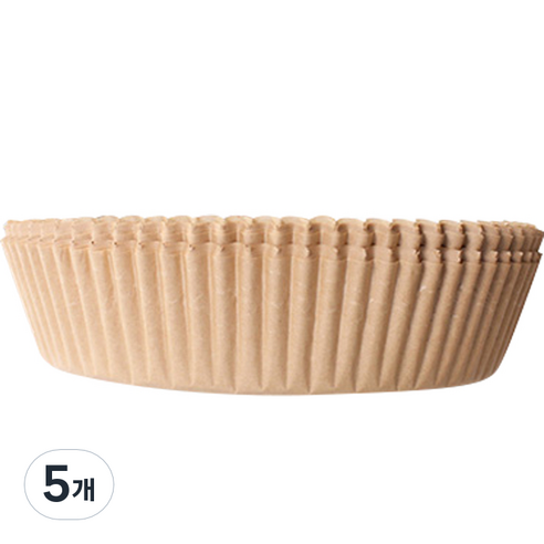 스타 에어프라이어용 종이호일 원형, 5개