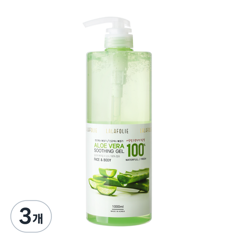 라라폴리 알로에베라 100퍼센트 수딩젤, 1000ml, 1개