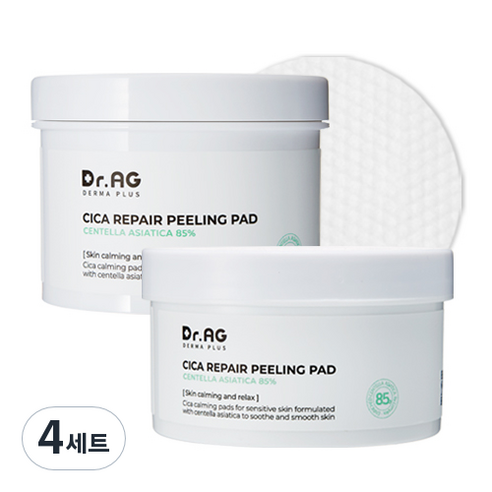 닥터에이지 시카 진정패드 60p + 40p, 4세트