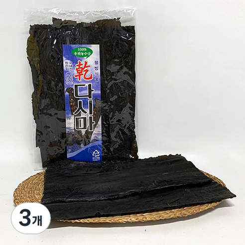 울돌목 완도 건다시마, 200g, 3개