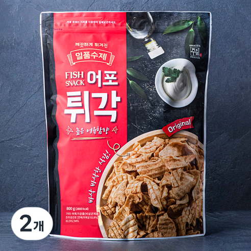 일품수제 어포튀각, 800g, 2개