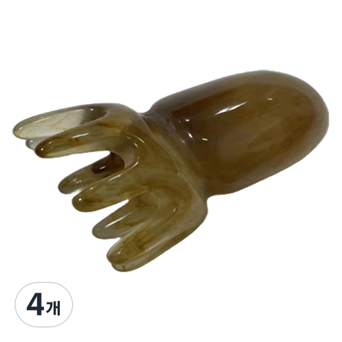 도이뮤 헤어 괄사 마사지기 01, 4개