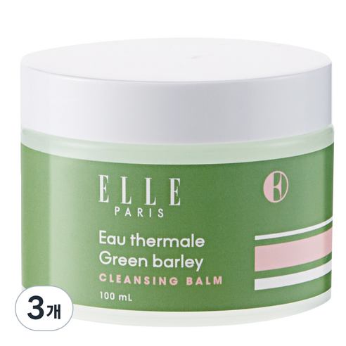 ELLE PARIS 오떼르말 그린베일리 클렌징밤, 100ml, 3개