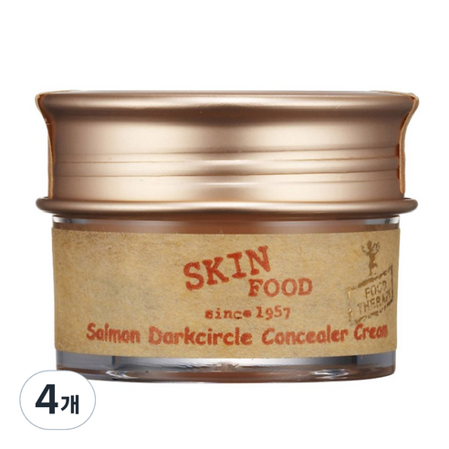 스킨푸드 연어 다크서클 컨실러 10g, 2호 살몬베이지, 4개