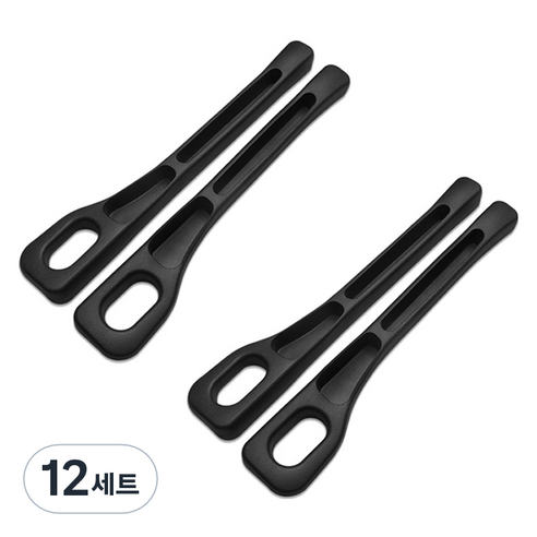 코히모 차량 틈새 쿠션 사이드 포켓 운전석 + 조수석 세트 4W433, 12세트, 블랙