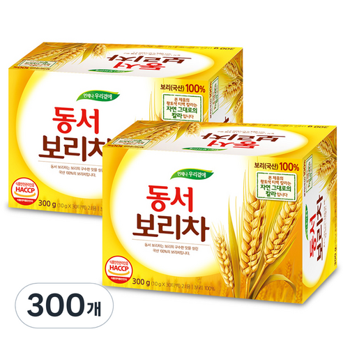 동서 보리차, 10g, 30개입, 10개