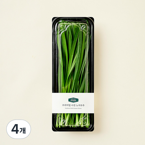프리미엄 사천 노지부추, 200g, 4개
