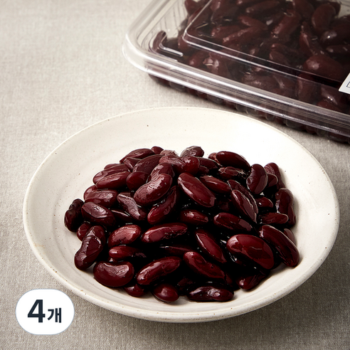 식탁위의사계 강낭콩 양대콩조림, 150g, 4개