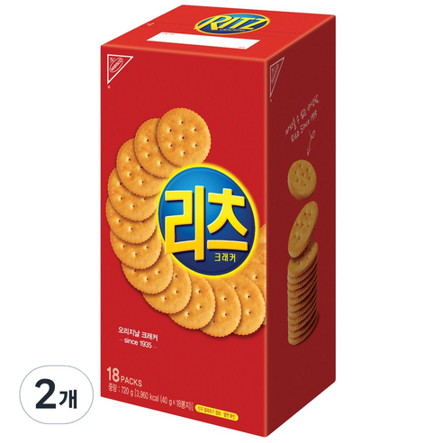 리츠 크래커, 720g, 2개